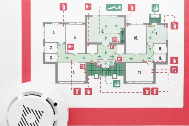 Ontruimingsplattegrond opstellen