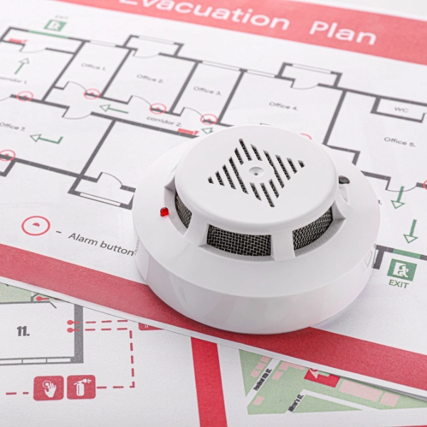 Brandveiligheid brandmeldinstallatie plan